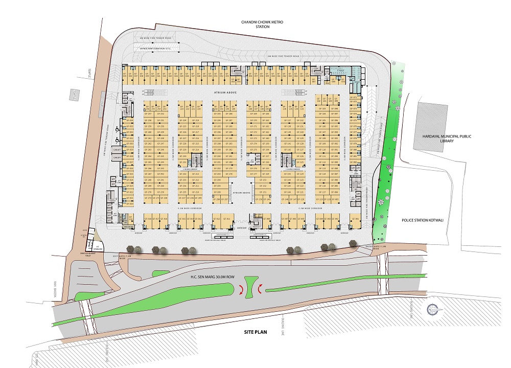 Omaxe Chandni Chowk Site Plan