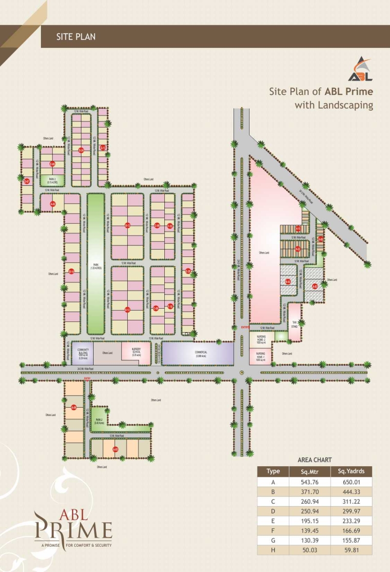ABL Prime Pataudi Sector 1 Pataudi Road Gurgaon, Gurugram 1 Site Layout
