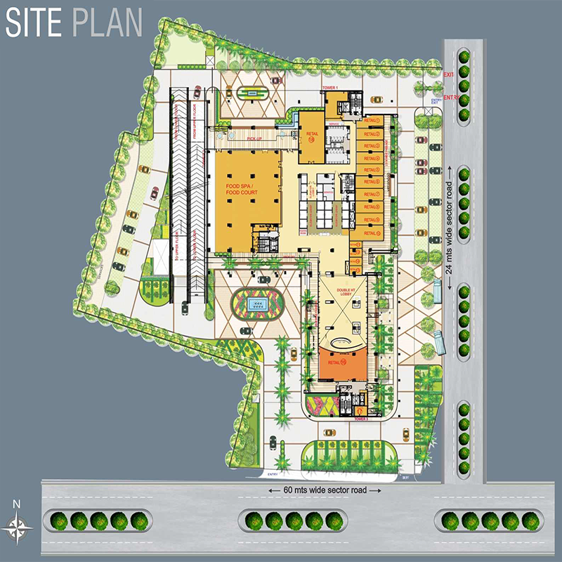 AIPL Business Club Site Plan