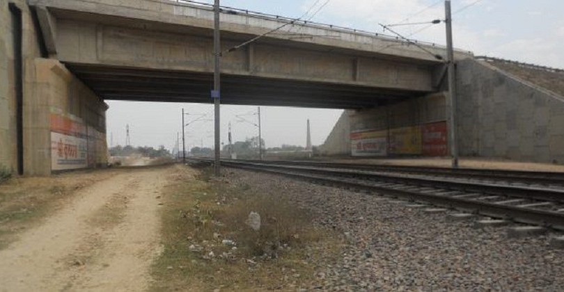 Basai Railway Over Bridge on Dwarka Expressway on Fast lane of Completion