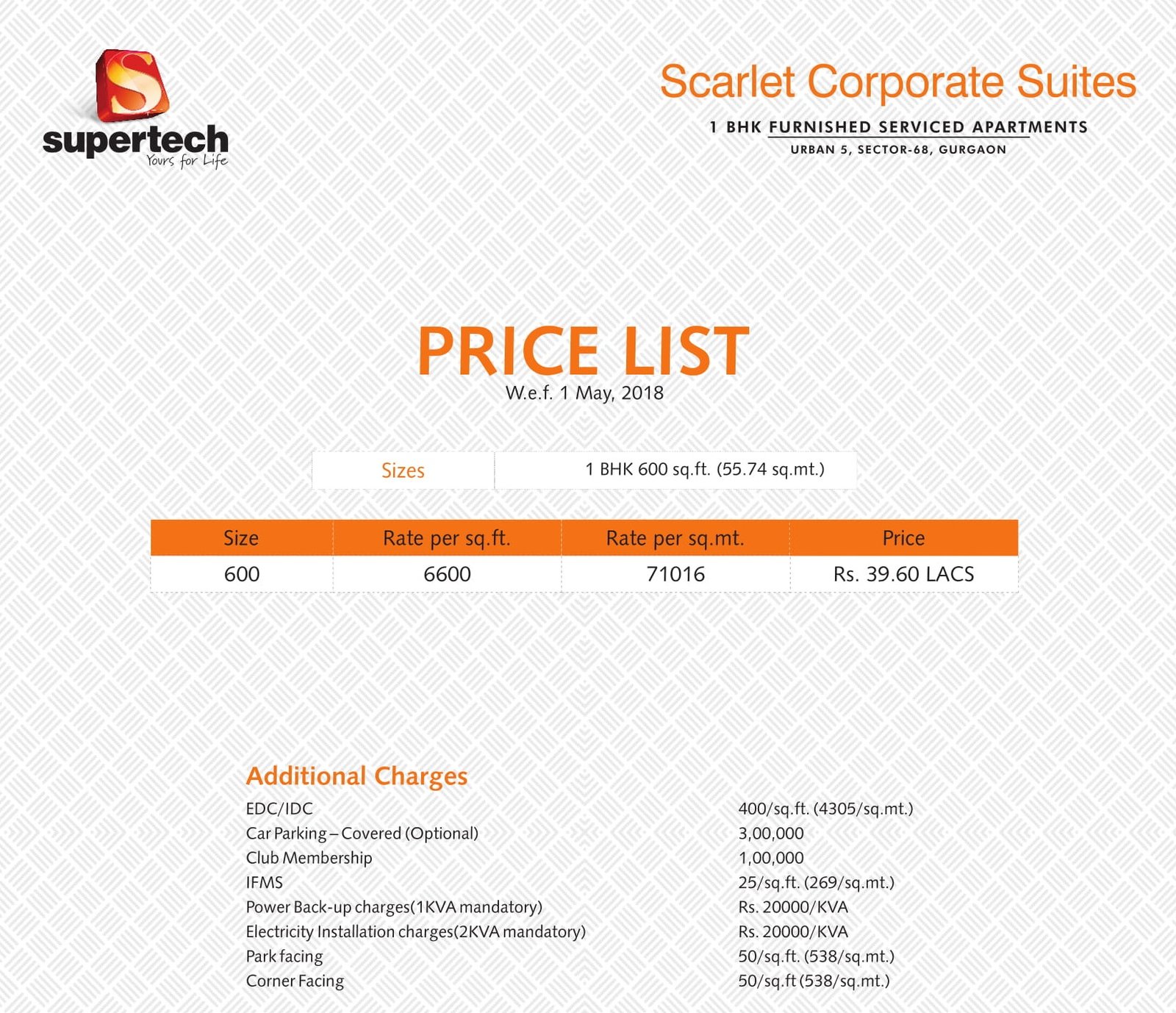 Supertech-Scarlet-Corporate-Suites-Price-List