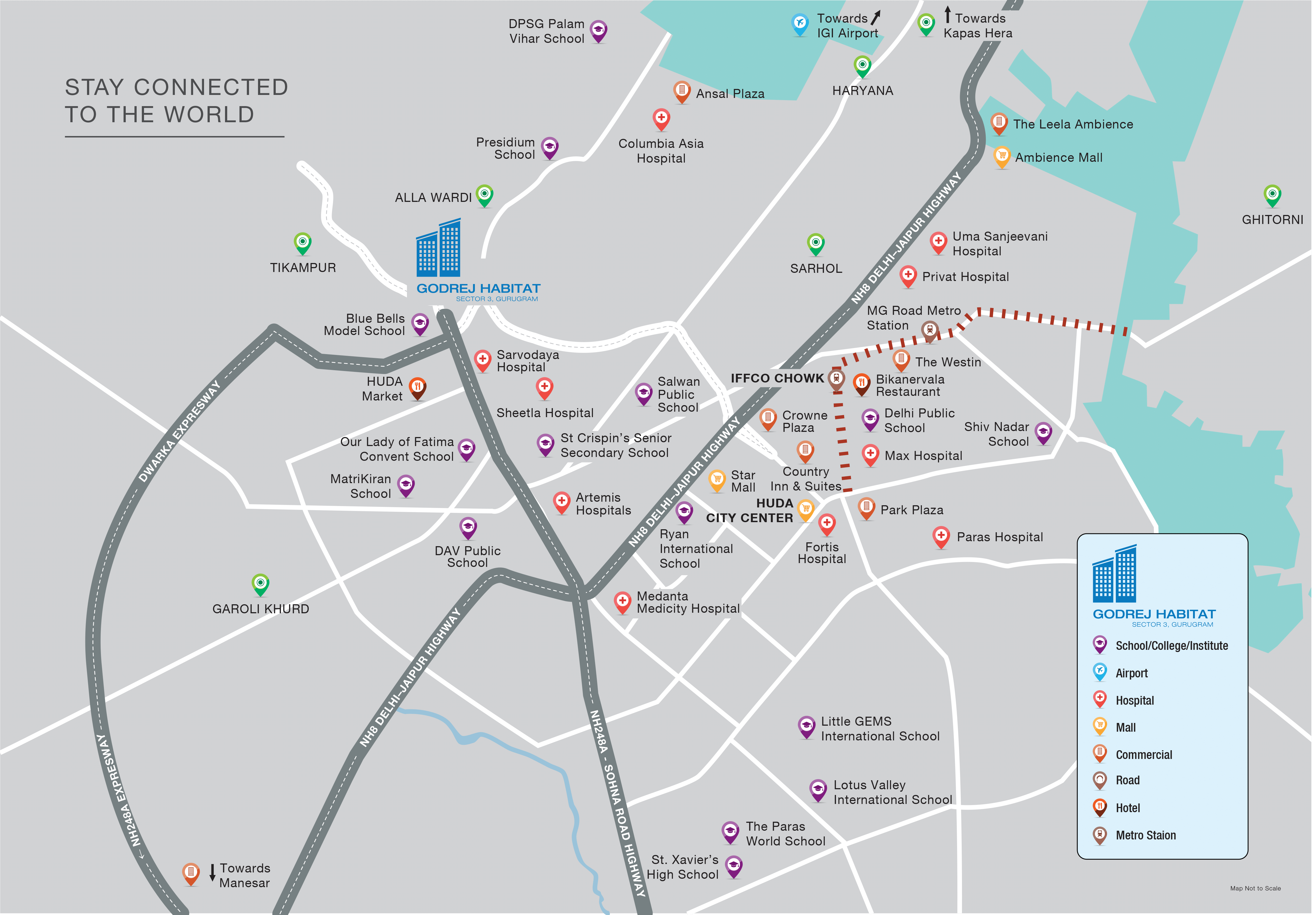 Godrej Habitat Location Map