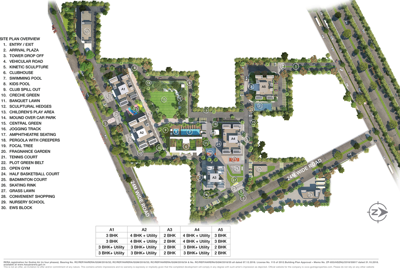 Godrej Air Master Plan