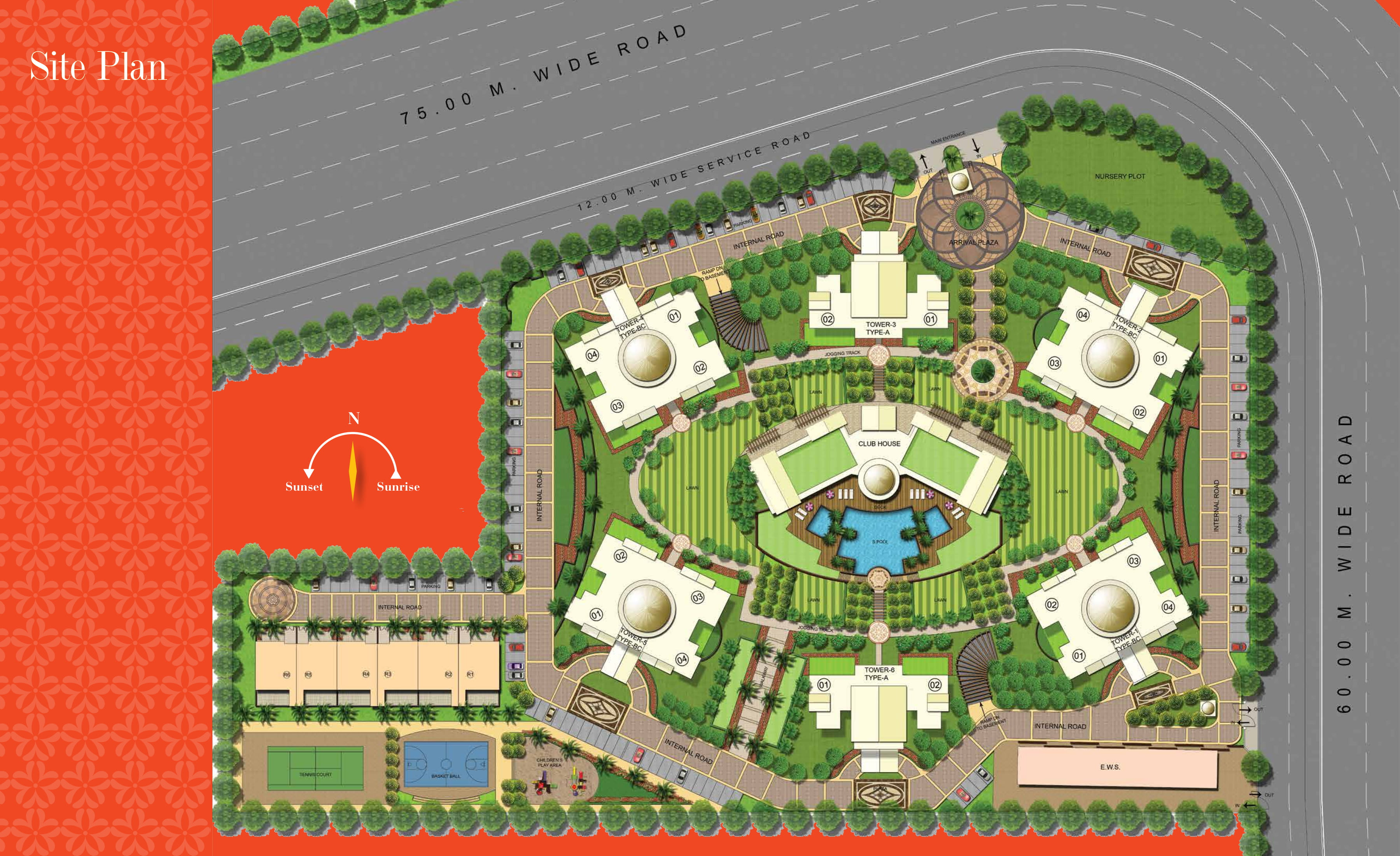 ATS Marigold Sector 89A Gurgaon 1 ATS Marigold Site Plan