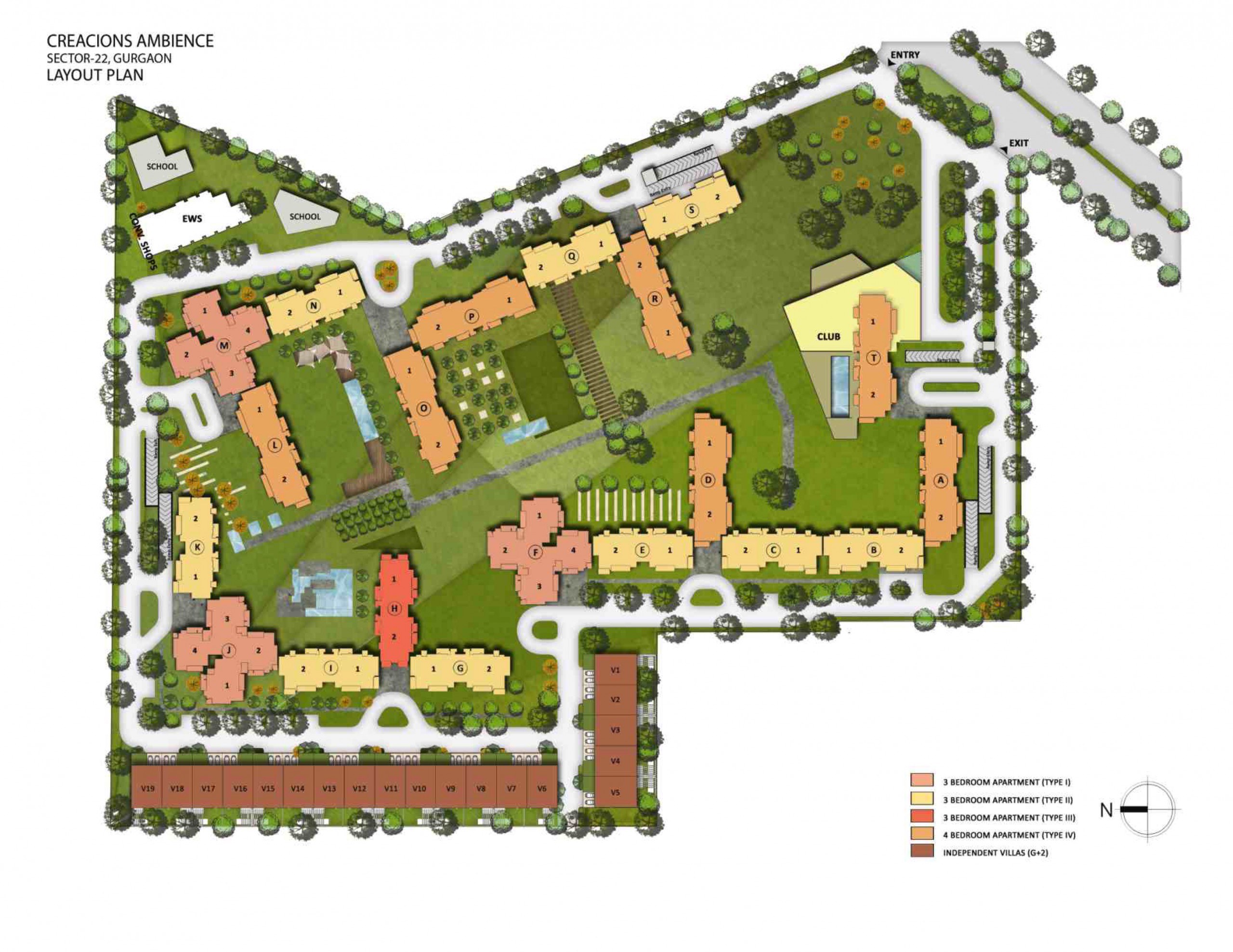 Ambience Creacions Site Plan