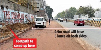 Gurugram Widening of Shankar road to take two more months