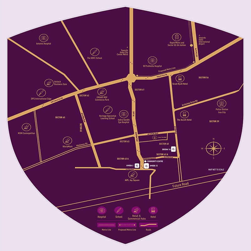 Birla-Estate-Navya-location-map