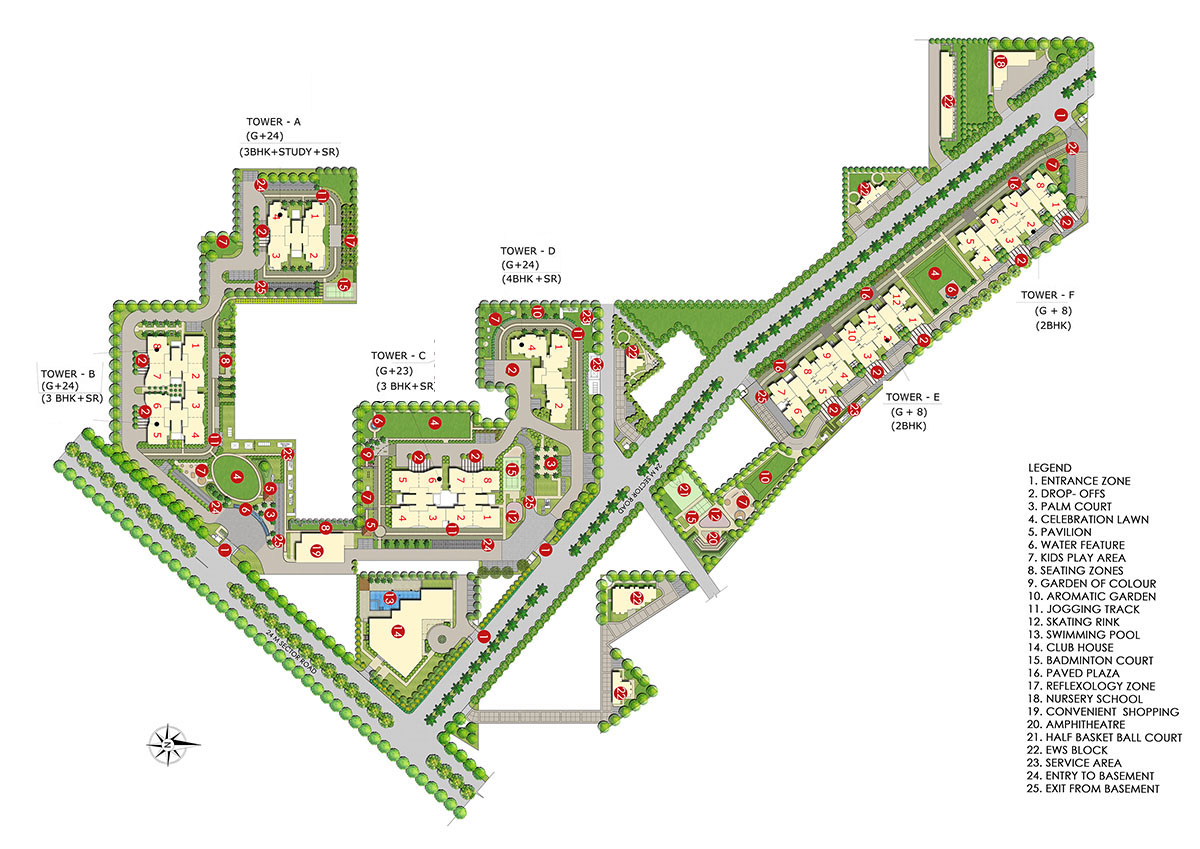 Paras Dews Site Plan