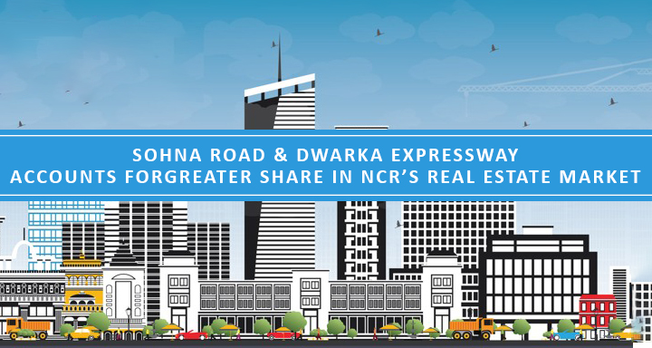 Sohna Road & Dwarka Expressway accounts for greater share in NCR’s real estate market 1 Sohna Road & Dwarka Expressway accounts for greater share in NCR’s real estate market