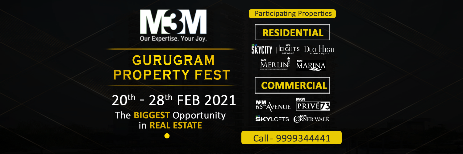 M3M Gurugram Property Festival 2021