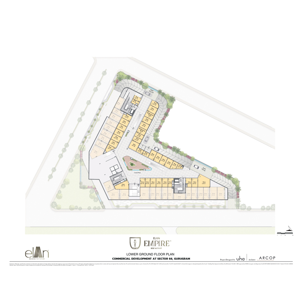 Elan Empire Luxury Commercial Project Sector 66 Gurgaon