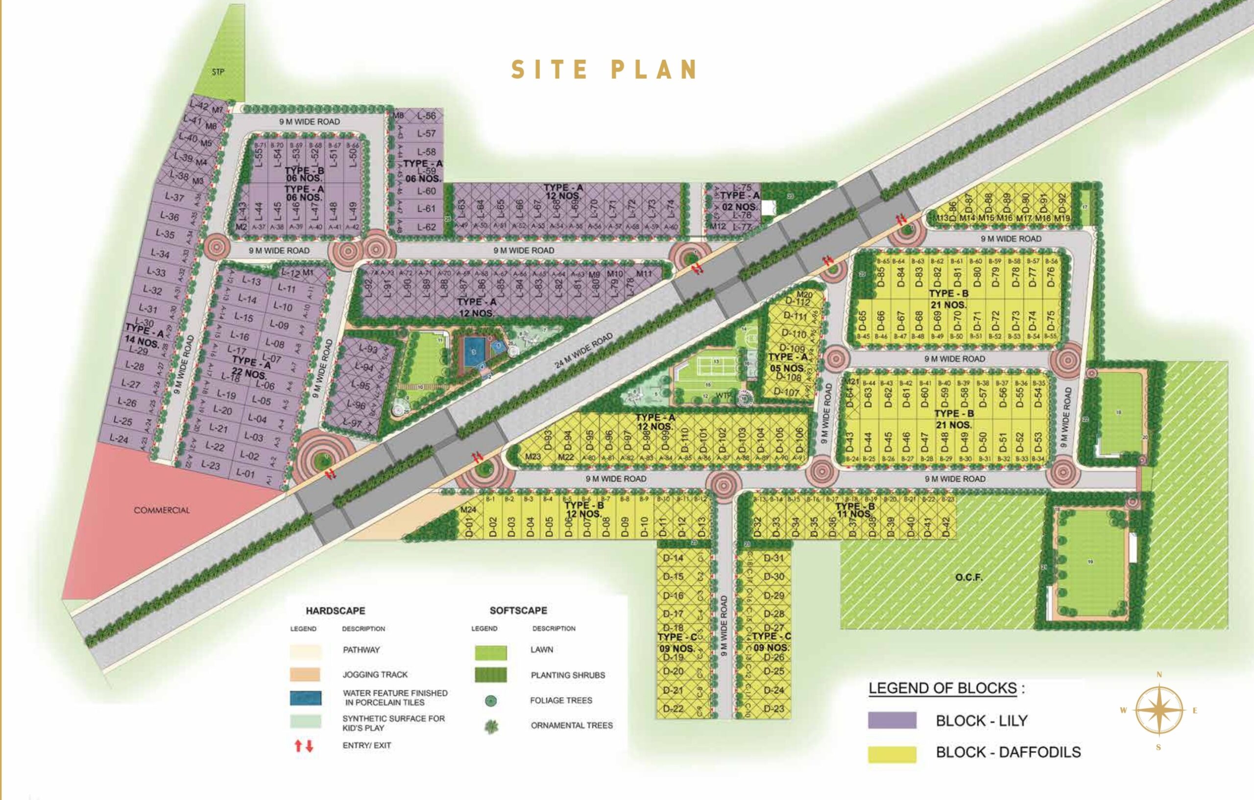 Signature Global City 81 Site Plan