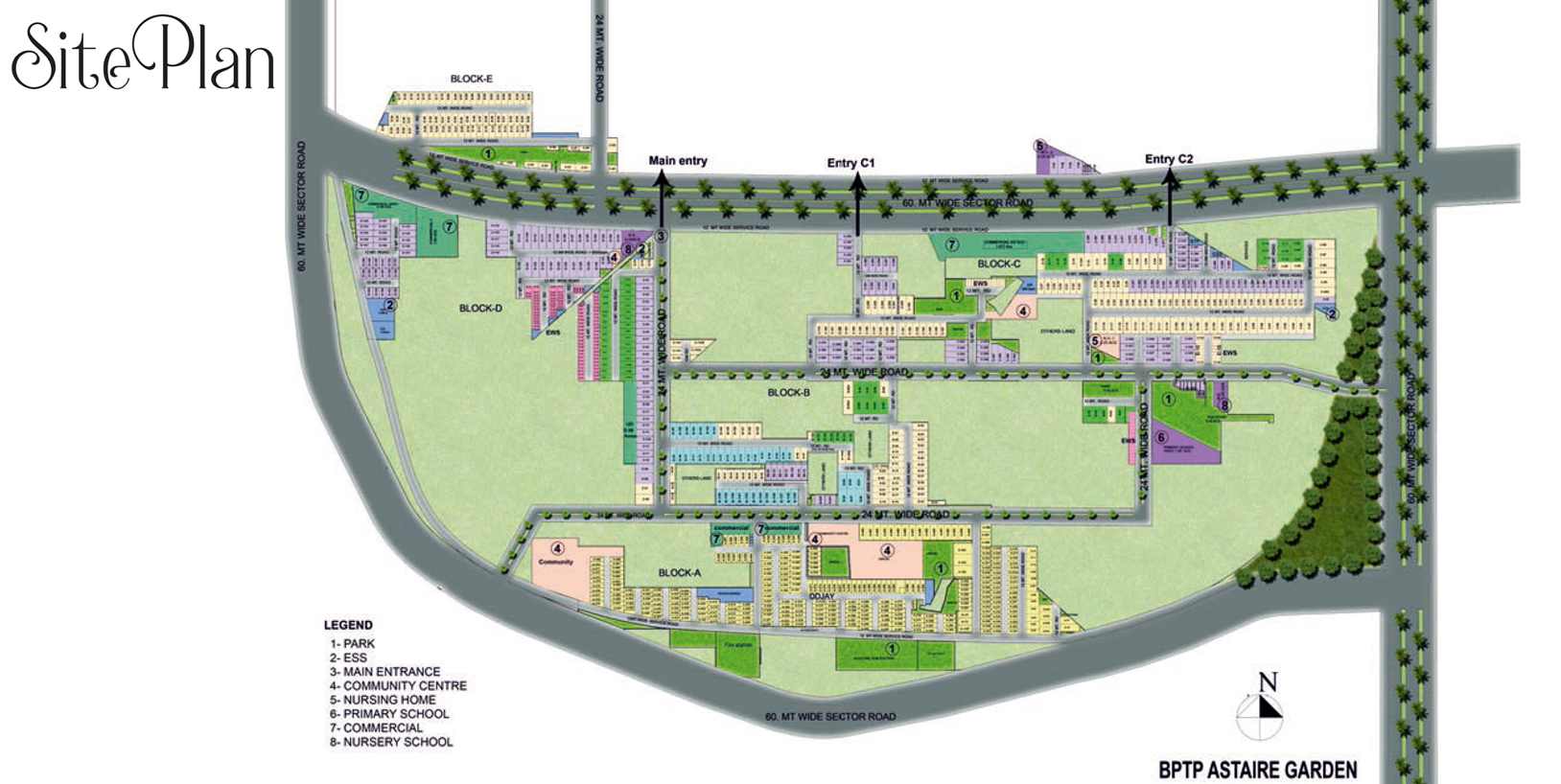 BPTP Pedestal Master Plan