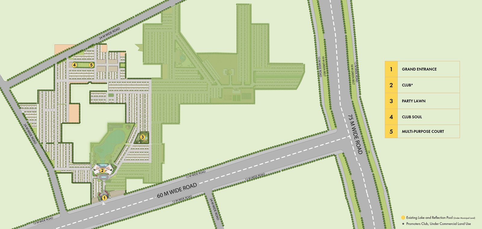 M3M Soulitude Site Plan