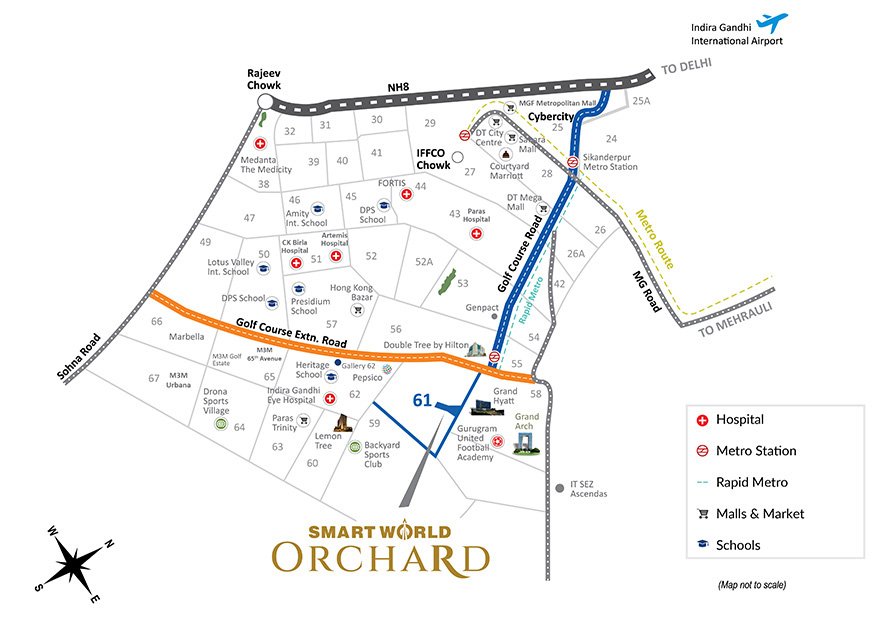 Smart World Orchard Location Map