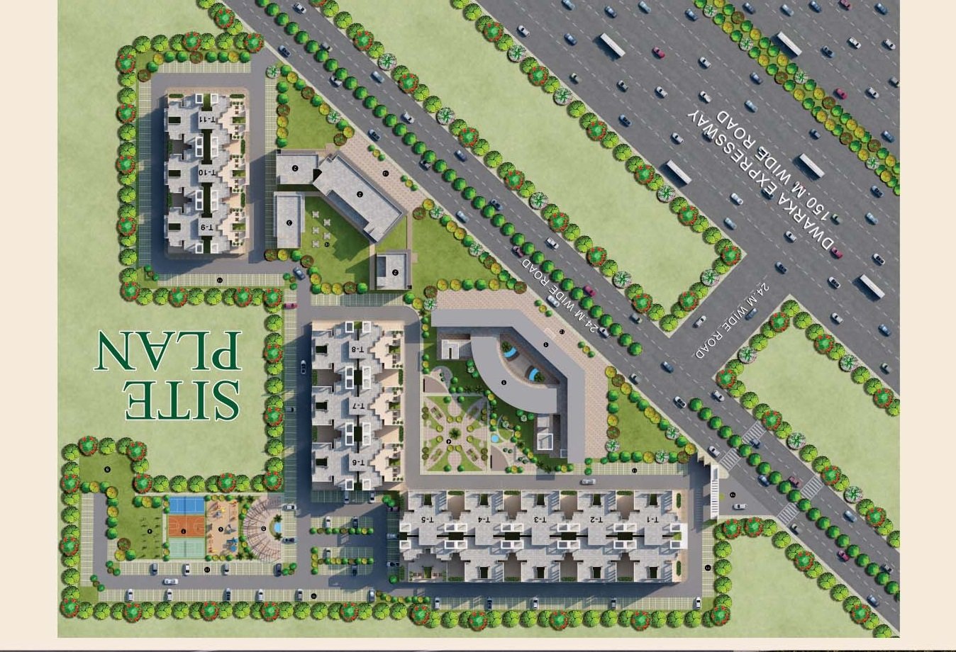 HCBS Auroville Plaza Site Plan