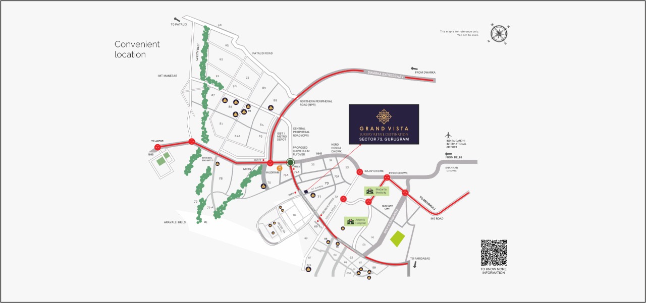 Pyramid Grand Vista SCO Plots Location Map