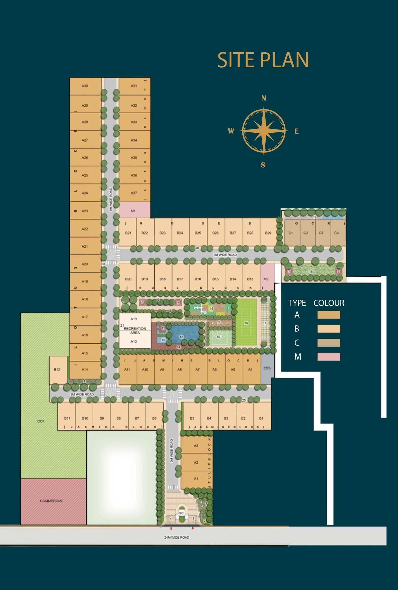 Signature Global City 63A Site Plan