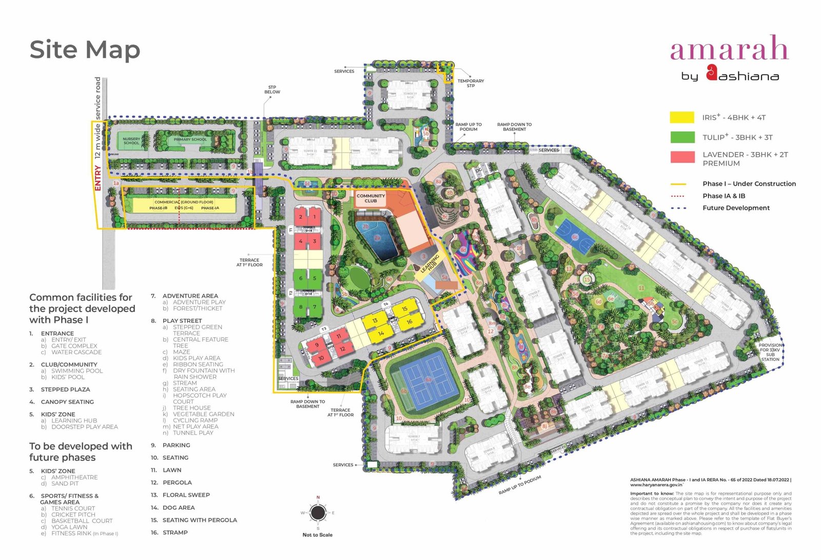 Ashiana Amarah Site Plan