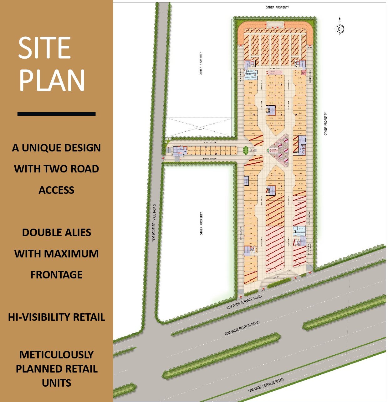 M3M Route 65 Site Plan