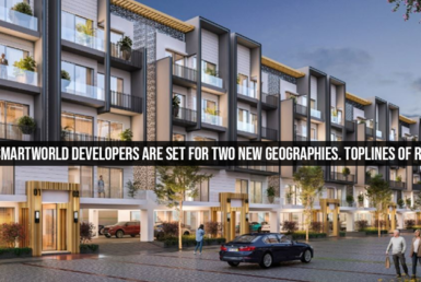 In FY24 - Smartworld Developers are set for two new geographies. Toplines of rs 7,000 cr
