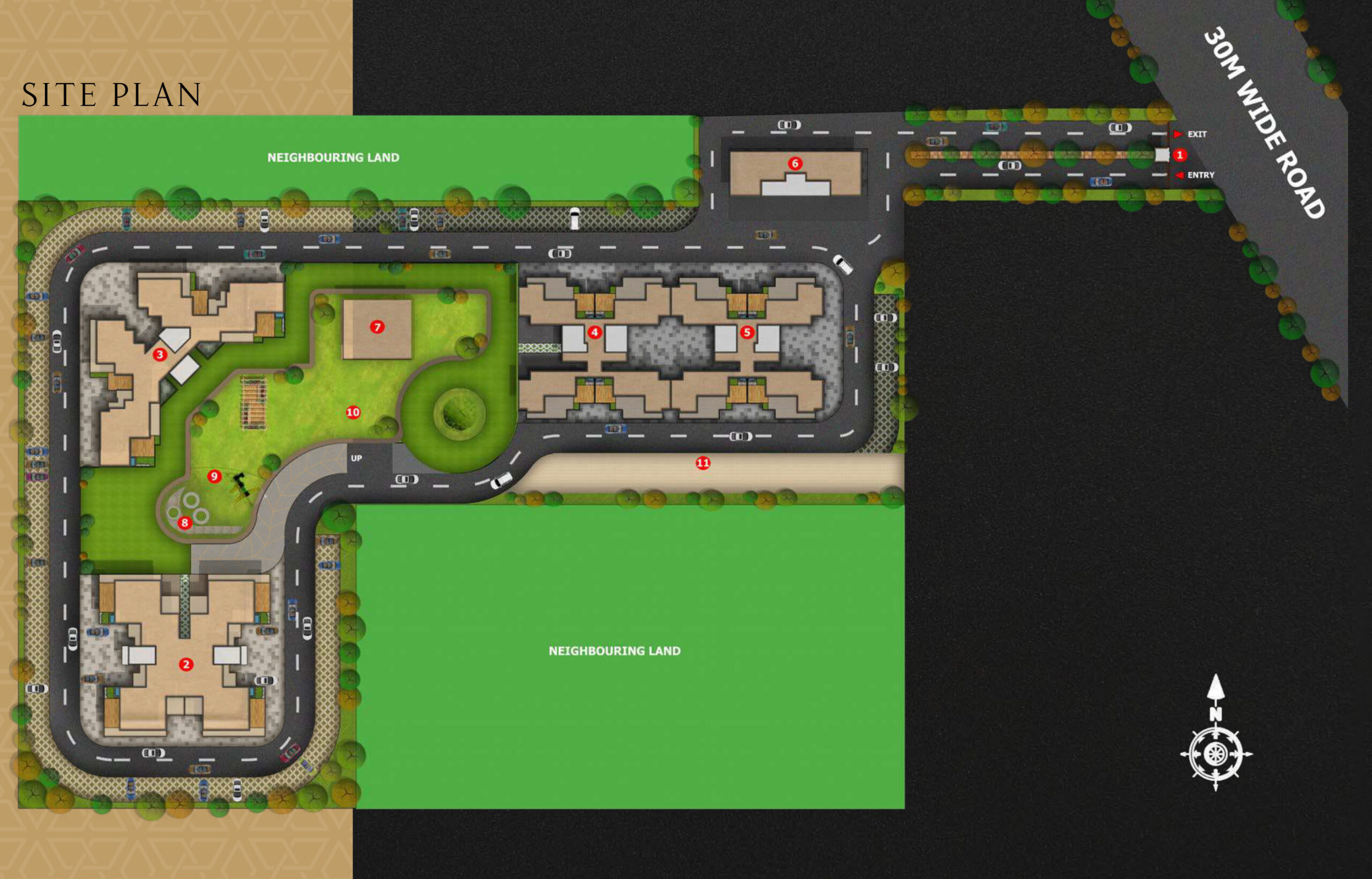 Oxirich Chintamanis Site Plan