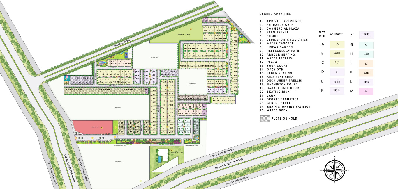 Signature Global City 93 Site Plan