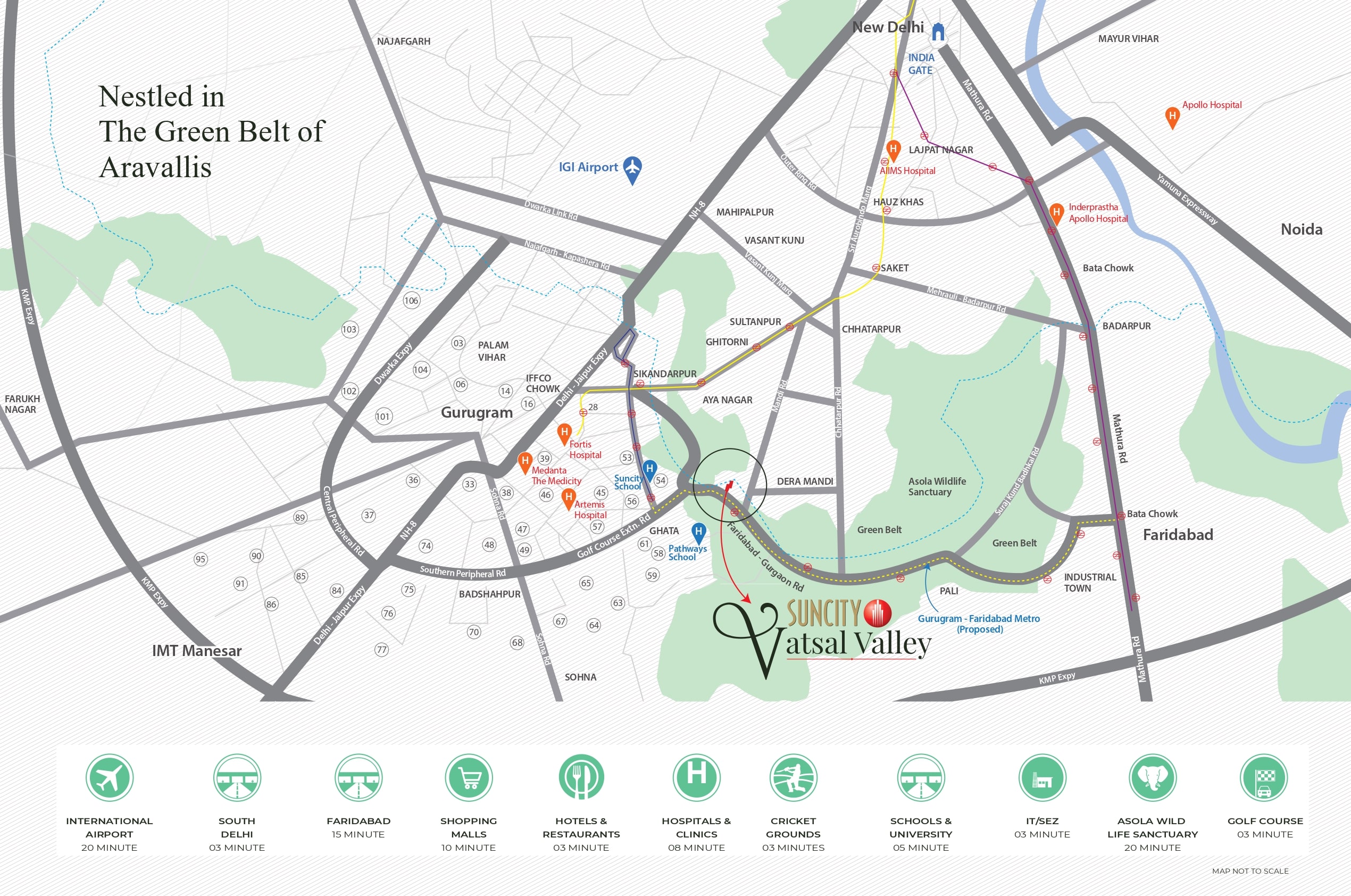 Suncity-vatsal-valley-location-map