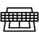 Badminton-court