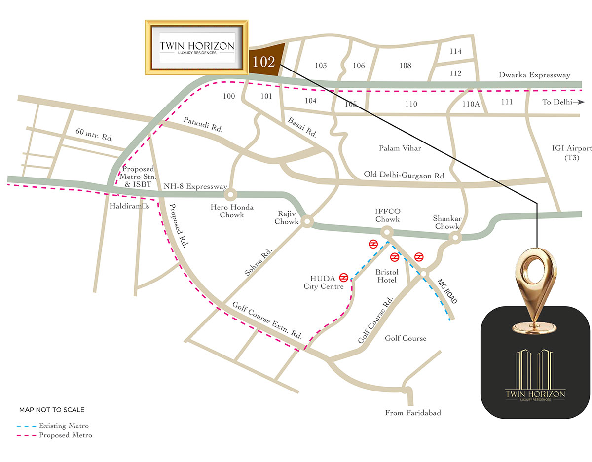 Hcbs Twin Horizon Location Map