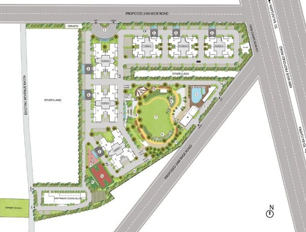 Emaar-urban-ascent-sector-112-gurgaon-site-plan