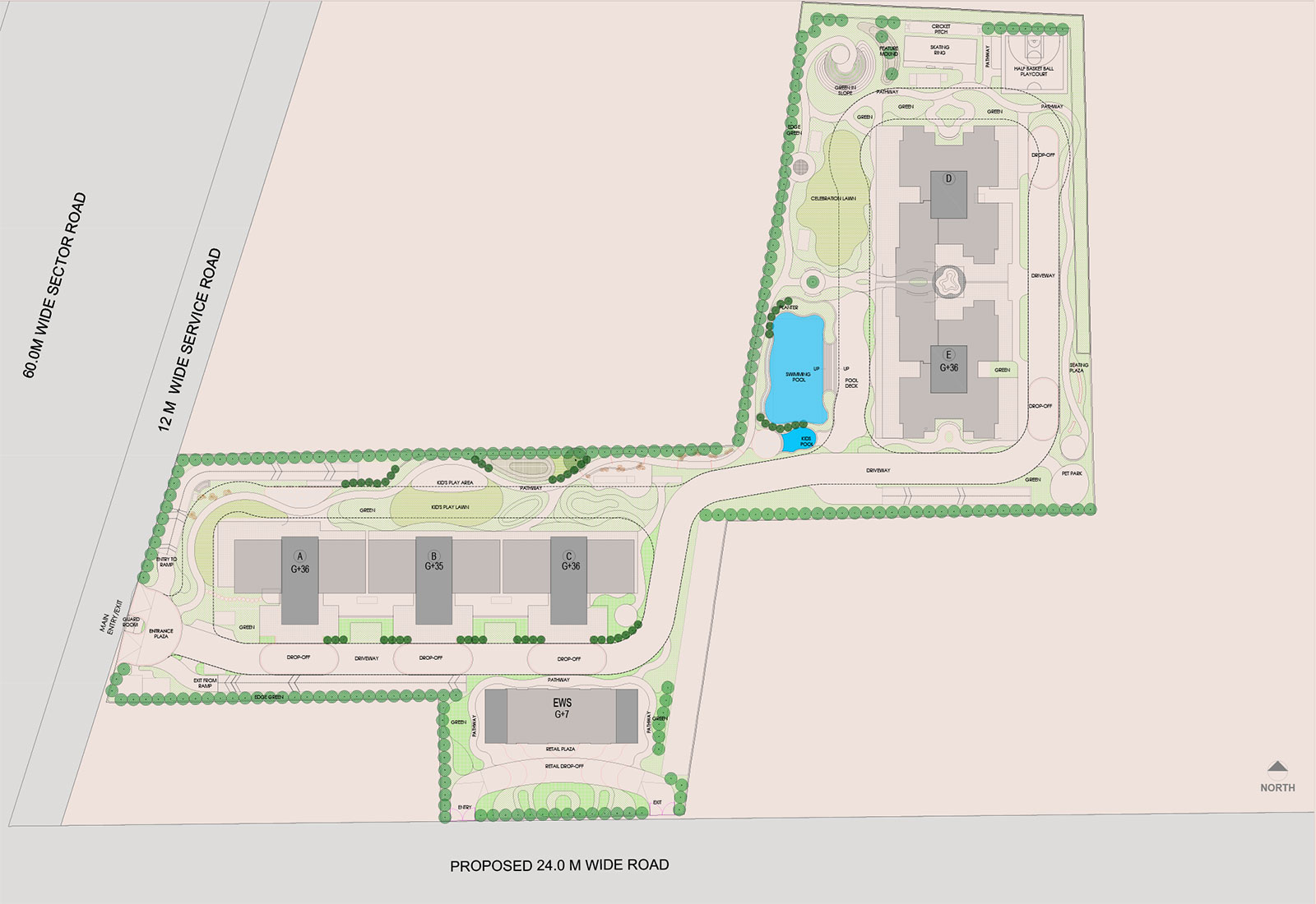 Birla Pravaah 2 Birla Pravaah Site Plan