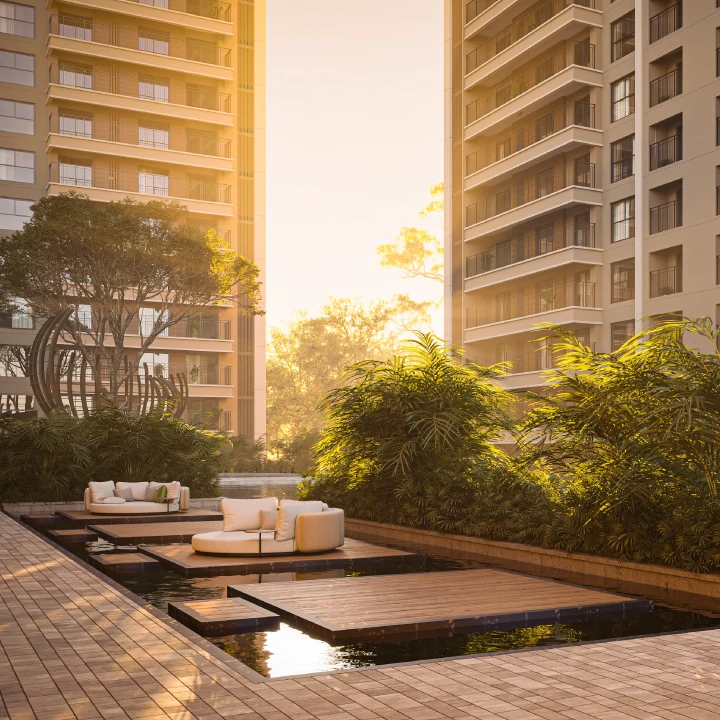 Sobha Crescent Floating-deck