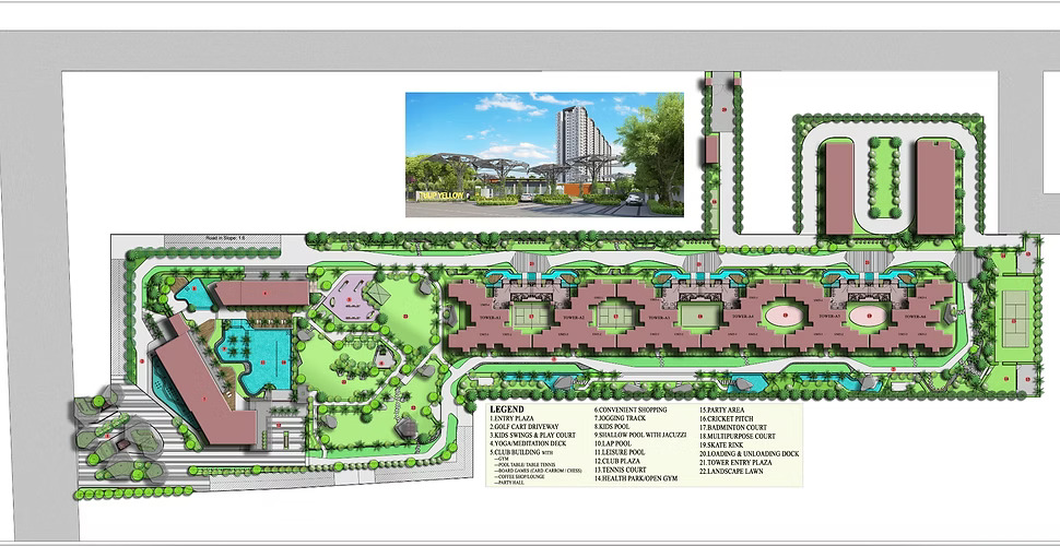 Tulip Yellow 3 Tulip Yellow Site Plan